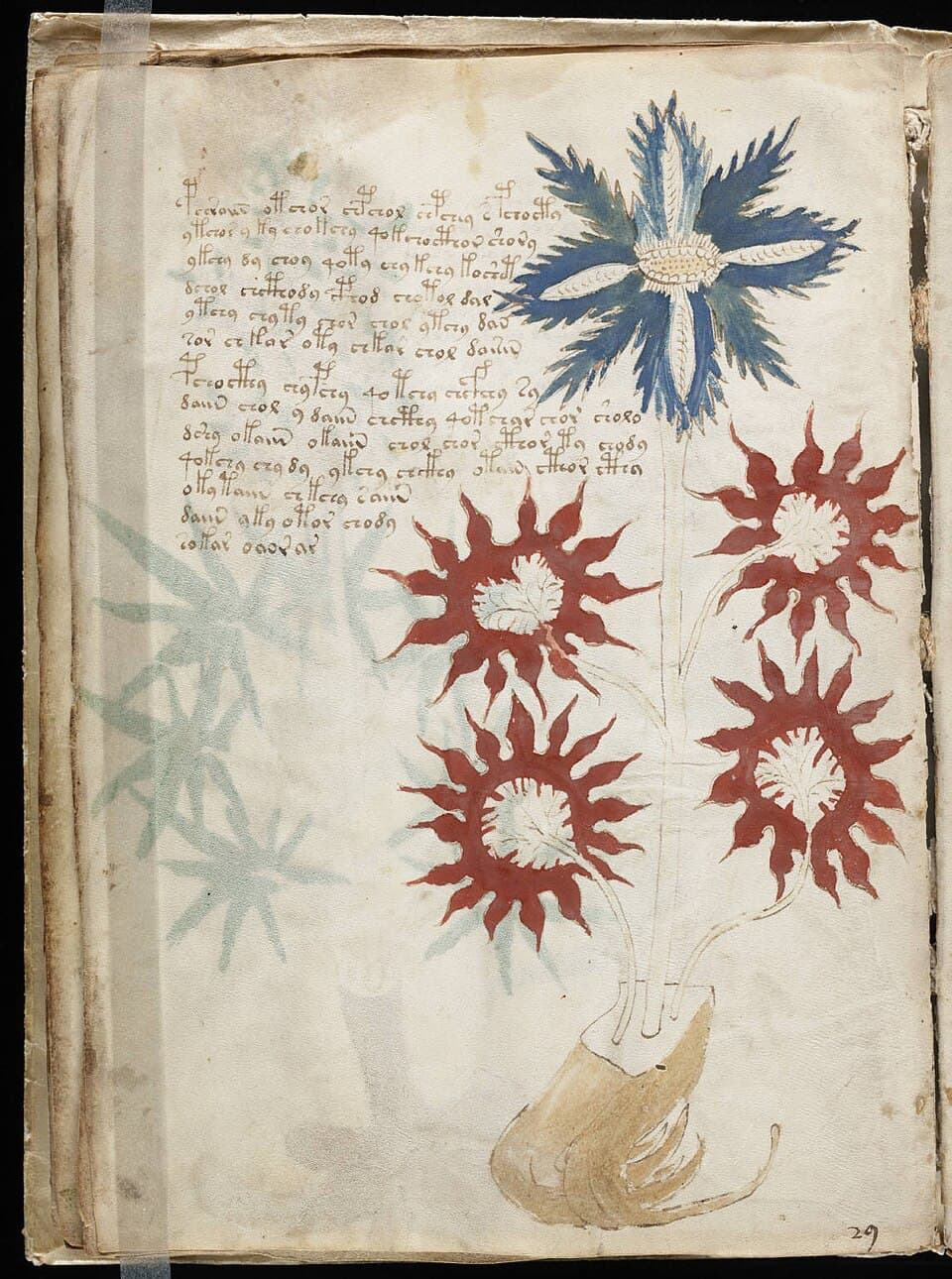 Illuminated manuscript restoration